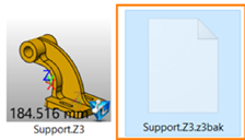 Figura 6. Archivo de copia de seguridad del sistema Figura 6. Archivo de copia de seguridad del sistema